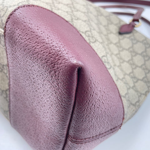GUCCI 2WAY Handbag wine-red WS32492