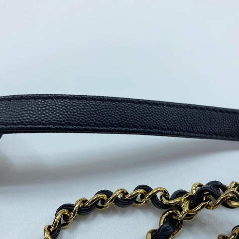 CHANEL Captain 2019 Cruise Collection Shoulder Bag black WS32494
