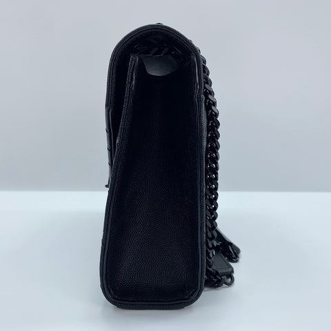 YVES SAINT LAURENT Envelope medium Shoulder Bag leather black WS32495