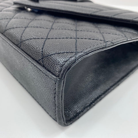 YVES SAINT LAURENT Envelope medium Shoulder Bag leather black WS32495