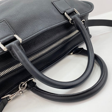 LOEWE Amazona 36 2WAY Handbag leather black WS32496