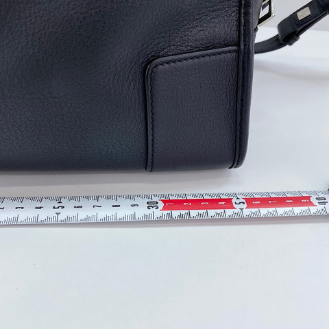 LOEWE Amazona 36 2WAY Handbag leather black WS32496