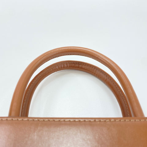 LOEWE Standard A5 Tote 2WAY Handbag leather Brown WS32497