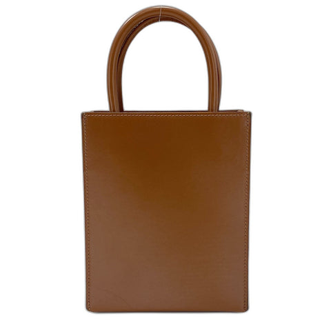 LOEWE Standard A5 Tote 2WAY Handbag leather Brown WS32497