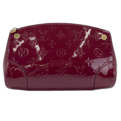 LOUIS VUITTON Santa Monica Clutch Shoulder Bag wine-red WS32499