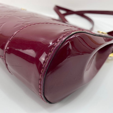 LOUIS VUITTON Santa Monica Clutch Shoulder Bag wine-red WS32499