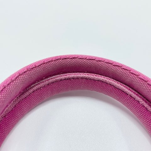 PRADA Canapa 2WAY Handbag canvas pink WS32501