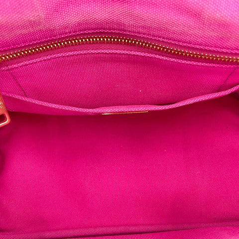 PRADA Canapa 2WAY Handbag canvas pink WS32501