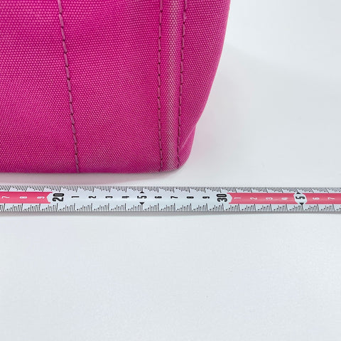 PRADA Canapa 2WAY Handbag canvas pink WS32501
