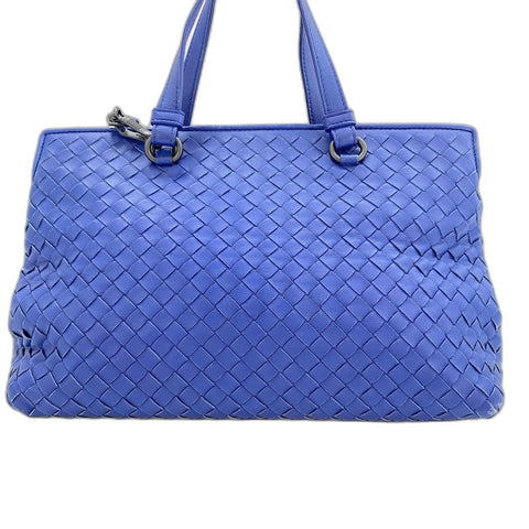 BOTTEGAVENETA INTRECCIATO 2WAY Handbag leather blue WS32505