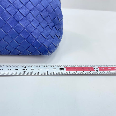 BOTTEGAVENETA INTRECCIATO 2WAY Handbag leather blue WS32505