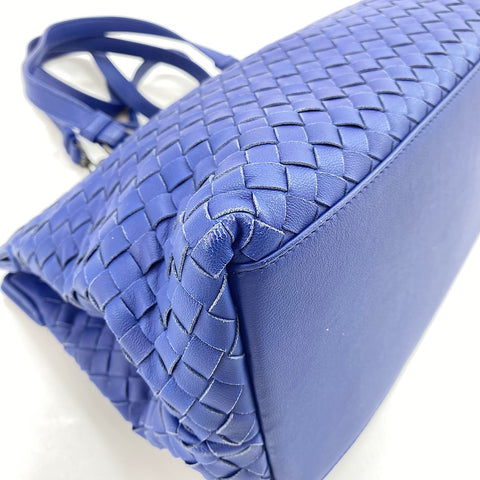BOTTEGAVENETA INTRECCIATO 2WAY Handbag leather blue WS32505