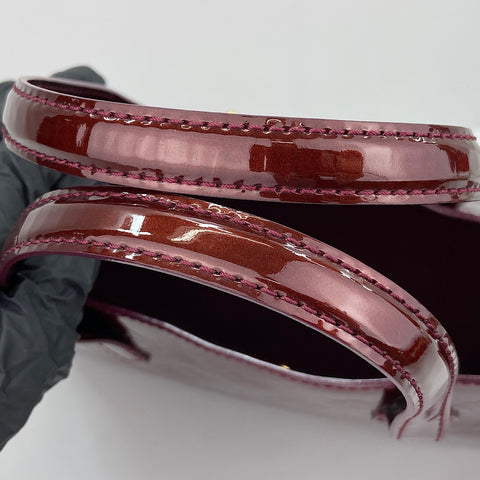 LOUIS VUITTON Wilshire PM Handbag wine-red WS32506