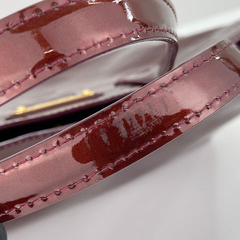 LOUIS VUITTON Wilshire PM Handbag wine-red WS32506