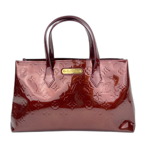 LOUIS VUITTON Wilshire PM Handbag wine-red WS32506