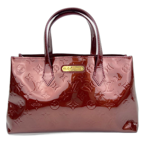 LOUIS VUITTON Wilshire PM Handbag wine-red WS32506