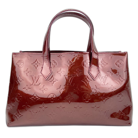 LOUIS VUITTON Wilshire PM Handbag wine-red WS32506