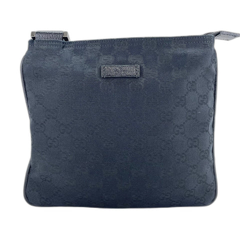 GUCCI Sherry line Shoulder Bag black WS32509