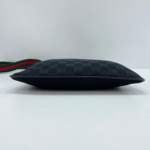 GUCCI Sherry line Shoulder Bag black WS32509