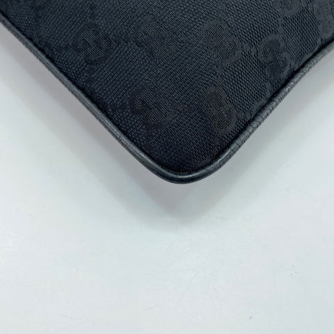 GUCCI Sherry line Shoulder Bag black WS32509