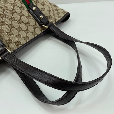 GUCCI Sherry line Handbag beige WS32513