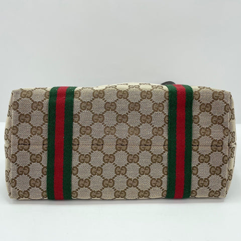 GUCCI Sherry line Handbag beige WS32513