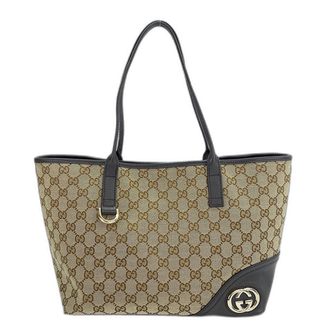 GUCCI Interlocking G Handbag beige WS32514