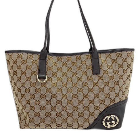 GUCCI Interlocking G Handbag beige WS32514