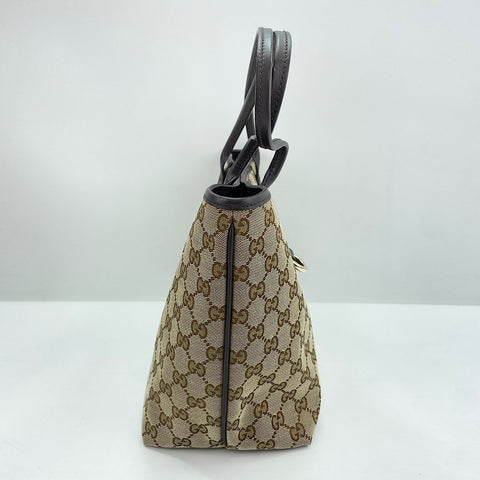 GUCCI Interlocking G Handbag beige WS32514