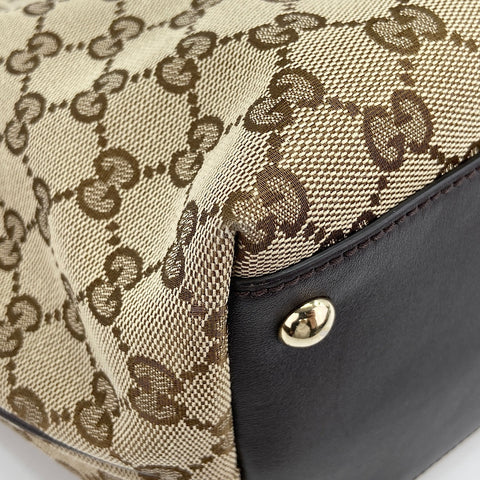 GUCCI Interlocking G Handbag beige WS32514