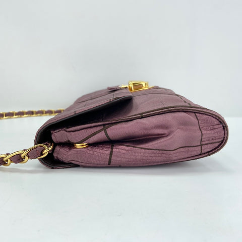 PRADA Shoulder Bag Nylon purple WS32519