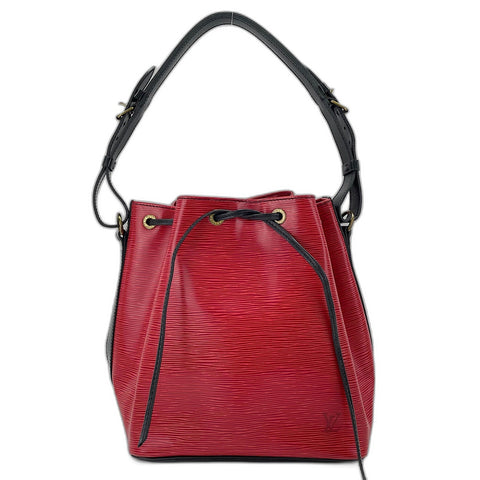 LOUIS VUITTON Petit Noe Shoulder Bag Red WS32520
