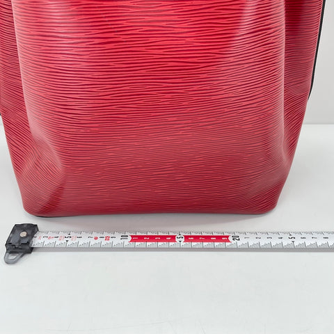 LOUIS VUITTON Petit Noe Shoulder Bag Red WS32520
