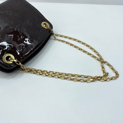 LOUIS VUITTON Virginia PM Shoulder Bag wine-red WS32524