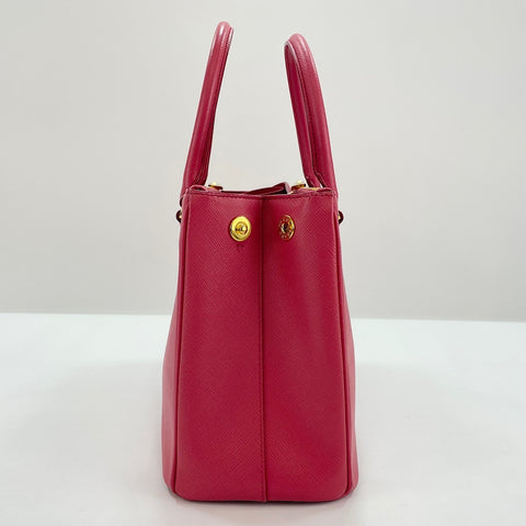 PRADA 2WAY Handbag leather pink WS32528