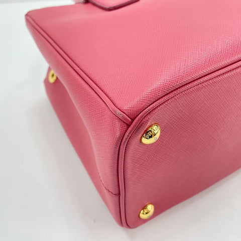 PRADA 2WAY Handbag leather pink WS32528