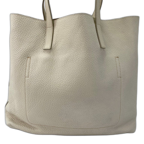 PRADA Tote Bag leather white WS32531