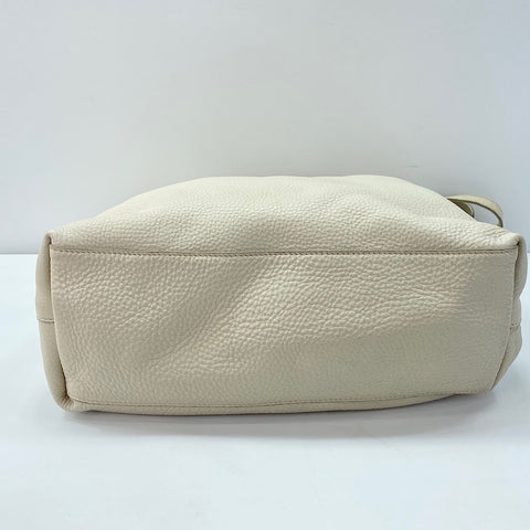PRADA Tote Bag leather white WS32531