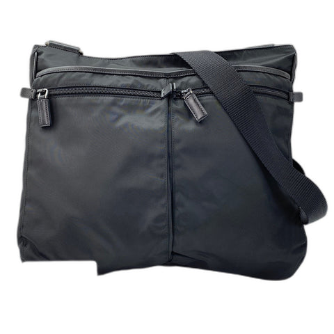 PRADA Shoulder Bag Nylon black WS32537