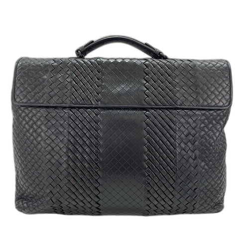 BOTTEGAVENETA Intrecciato Handbag leather black WS32538