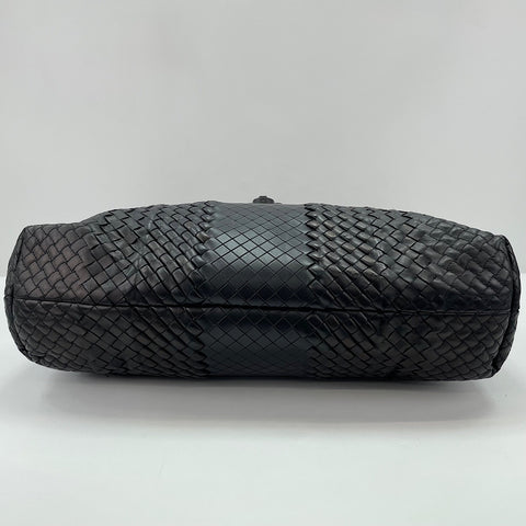 BOTTEGAVENETA Intrecciato Handbag leather black WS32538