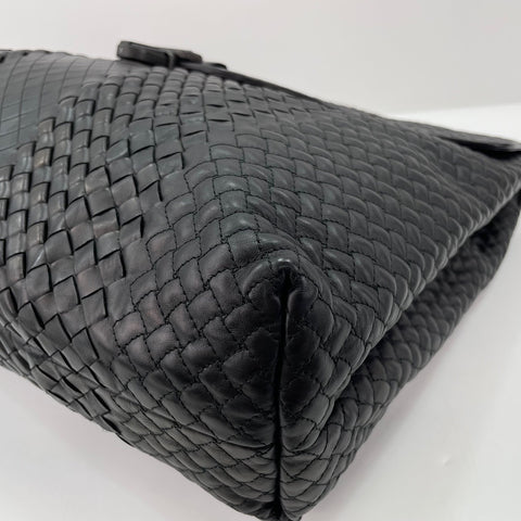 BOTTEGAVENETA Intrecciato Handbag leather black WS32538