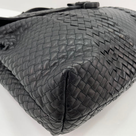 BOTTEGAVENETA Intrecciato Handbag leather black WS32538