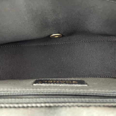 CHANEL Handbag lambskin black WS32545