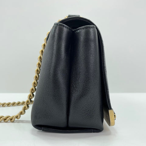CHANEL Handbag lambskin black WS32545