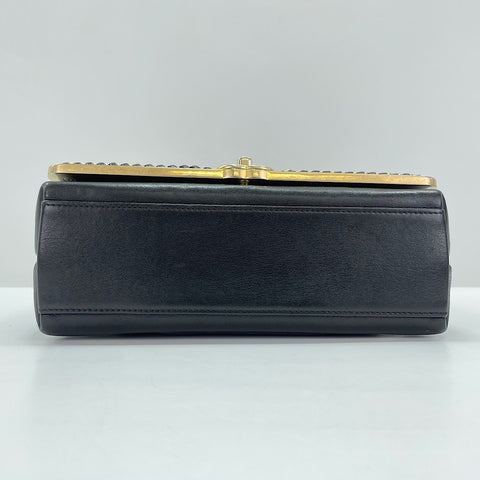 CHANEL Handbag lambskin black WS32545