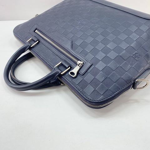 LOUIS VUITTON Avenue Briefcase Handbag Navy WS32547