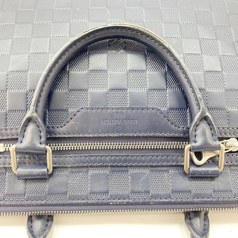 LOUIS VUITTON Avenue Briefcase Handbag Navy WS32547