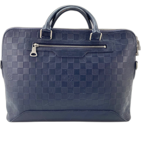 LOUIS VUITTON Avenue Briefcase Handbag Navy WS32547