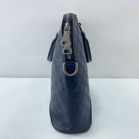LOUIS VUITTON Avenue Briefcase Handbag Navy WS32547
